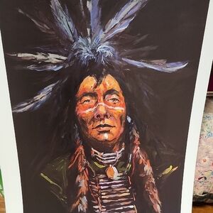 Vibrant Portrait Art Print Barry Barnett Limited Edition